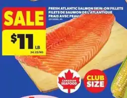 Atlantic Superstore Fresh atlantic salmon skin-on fillets offer