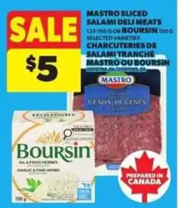 Atlantic Superstore Mastro sliced salami deli meats offer