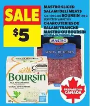 Atlantic Superstore Mastro sliced salami deli meats offer