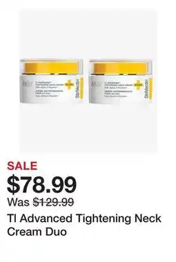 TSC Stores Tl Advanced Tightening Neck Cream Duo offer