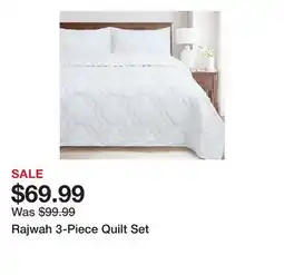 TSC Stores Rajwah 3-Piece Quilt Set offer