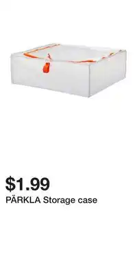 IKEA PÄRKLA Storage case offer