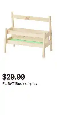 IKEA FLISAT Book display offer
