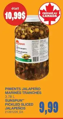 Wholesale Club PICKLED SLICED JALAPEÑOS offer