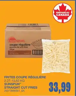 Wholesale Club STRAIGHT CUT FRIES offer