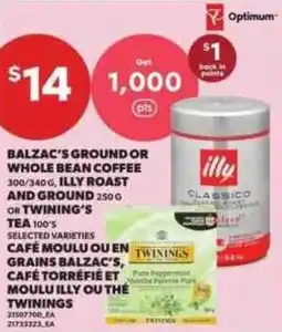 Atlantic Superstore Balzac's ground or whole bean coffee offer