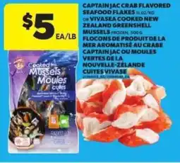 Atlantic Superstore Captain jac crab flavored seafood flakes offer