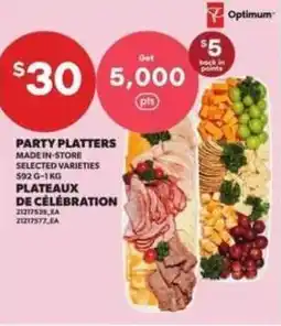 Atlantic Superstore Party platters offer