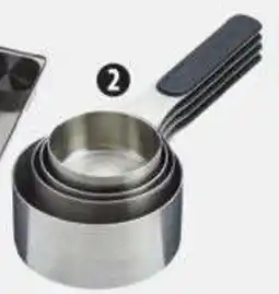 Canadian Tire PADERNO 4-Pc Stainless-Steel Measuring Cup Set offer