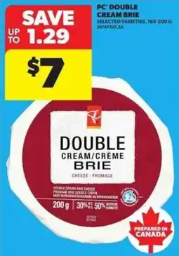 Atlantic Superstore Pc double cream brie offer