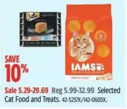 Canadian Tire Selected Cat Food and Treats offer