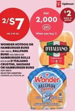 Atlantic Superstore Wonder hotdog or hamburger buns offer