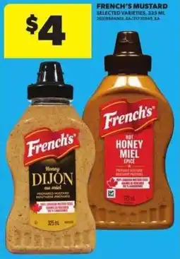 Atlantic Superstore French's mustard offer