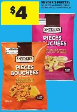 Atlantic Superstore Snyder's pretzel offer