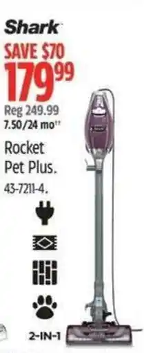 Canadian Tire SHARK Rocket Pet Plus offer