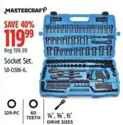 Canadian Tire MASTERCRAFT Socket Set offer
