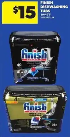 Atlantic Superstore Finish dishwashing tubs offer