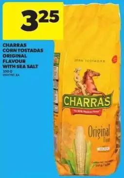 Atlantic Superstore Charras corntostadas original flavour with sea salt offer