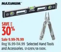 Canadian Tire MAXIMUM Selected Hand Tools and Accessories offer