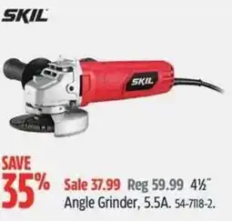 Canadian Tire SKIL Angle Grinder offer