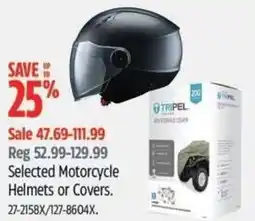 Canadian Tire Selected Motorcycle Helmets or Covers offer