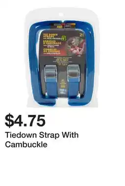 Dollarama Tiedown Strap With Cambuckle offer