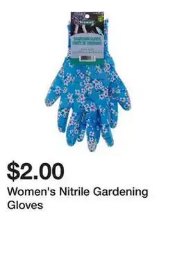 Dollarama Women's Nitrile Gardening Gloves offer
