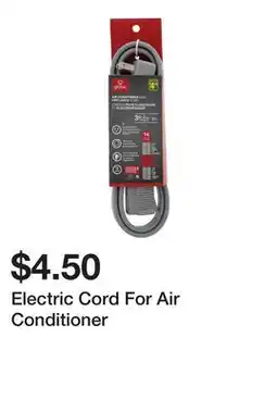 Dollarama Electric Cord For Air Conditioner offer