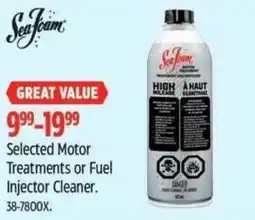 Canadian Tire SEAFOAM Selected Motor Treatments or Fuel Injector Cleaner offer