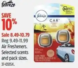 Canadian Tire Air Fresheners offer