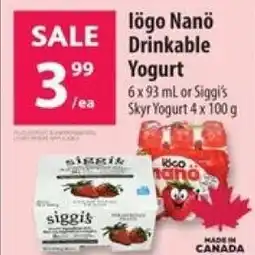 Co-op logo Nanö Drinkable Yogurt offer