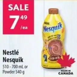 Co-op Nestlé Nesquik offer