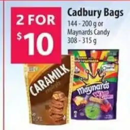 Co-op Cadbury Bags offer