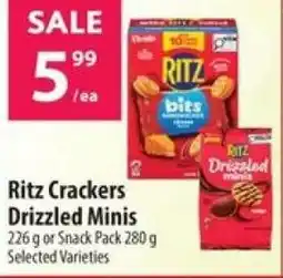 Co-op Ritz Crackers Drizzled Minis offer