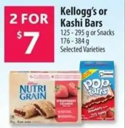 Co-op Kellogg's or Kashi Bars offer