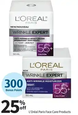 Pharmasave L'Oréal Paris Face Care Products offer