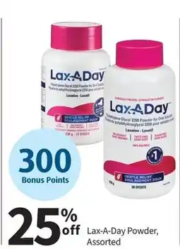 Pharmasave Lax-A-Day Powder,Assorted offer