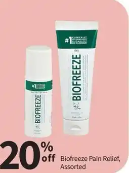 Pharmasave BIOFREEZE Pain Relief, Assorted offer