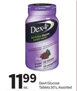 Pharmasave Dex4 Glucose Tablets 50's, Assorted offer
