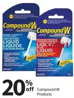 Pharmasave Compound W Products offer