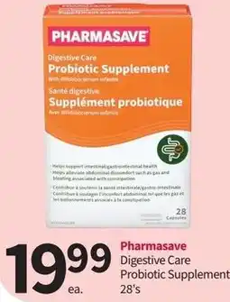 Pharmasave PHARMASAVE Digestive Care Probiotic Supplement offer