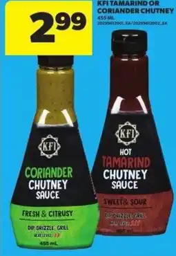 Atlantic Superstore Kfi tamarind or coriander chutney offer