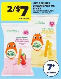 Atlantic Superstore Little bellies organic pick-me sticks offer