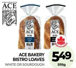 Vince's Market Ace bakery bistro loaves offer