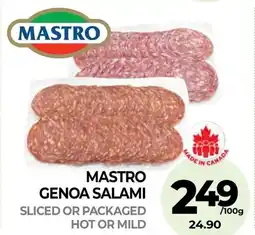 Vince's Market Mastro genoa salami offer