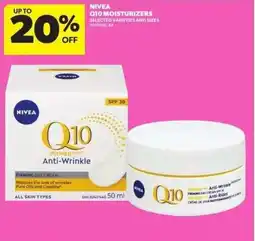 Atlantic Superstore NIVEA Q10 moisturizers offer