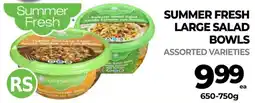 Vince's Market Summer fresh large salad bowls offer