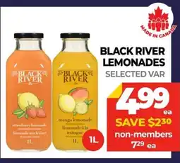 Vince's Market Black river lemonades offer