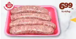 Vince's Market Vince's own sausages offer