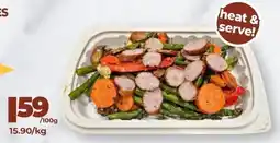 Vince's Market Vince's own roasted vegetable with sausage offer